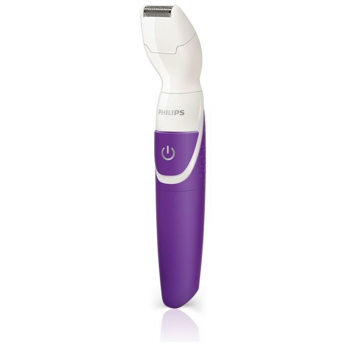 PHILIPS BRT383-15 Rifinitore 3 in 1 per Zona Bikini Taglia Modella e Rasa 100% Impermeabile con 2 Pettini e Custodia colore Viola