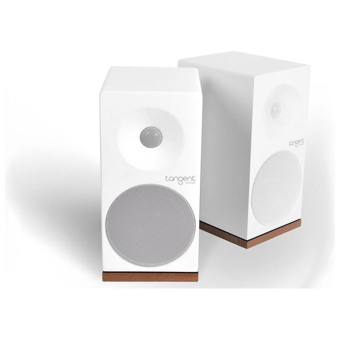 Tangent X5 WH Diffusore da Scaffale a 2 Vie, passive, Woofer da 130 mm, Bianco