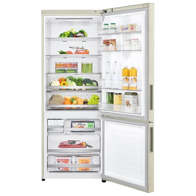 LG GBB567SECMN Frigorifero Combinato 462 L 185 cm Classe E 41 dB Total No Frost Wi-Fi colore Sabbia