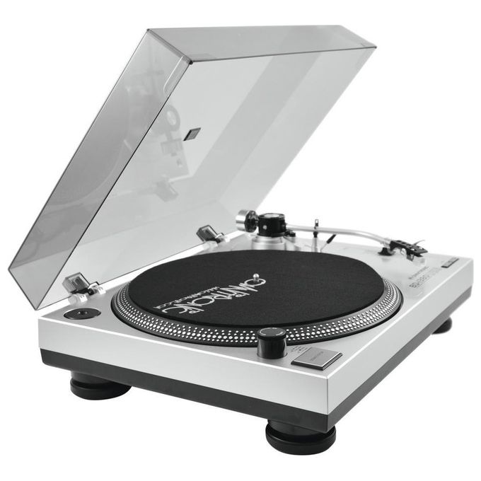 Omnitronic BD-1380 Giradischi Argento