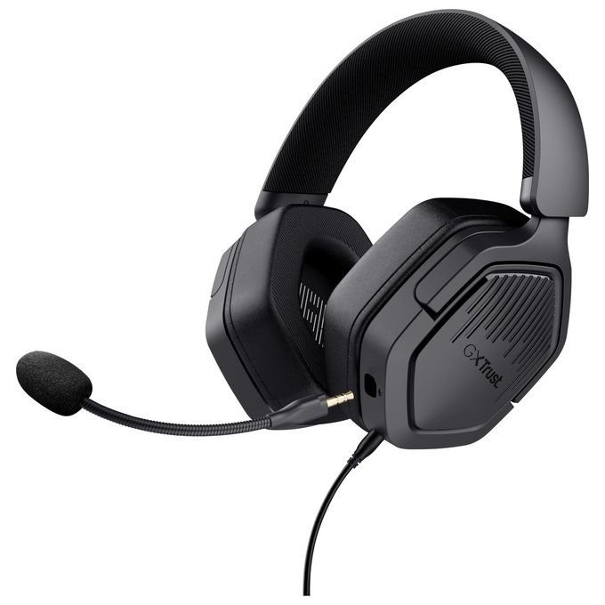 Trust Cuffie da Gaming GTX 492 Carus Nero