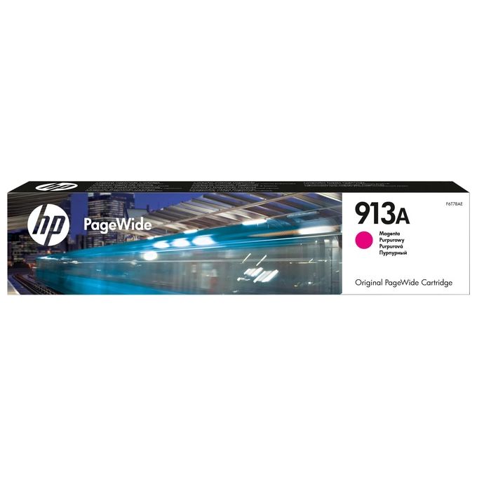 HP Cartuccia Originale 913a Magenta Pagewide
