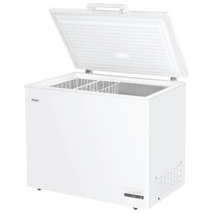 Haier HCE301E Congelatore a Pozzetto Orizzontale 300 L 84.5 cm Classe E 40 dB Fast Freeze colore Bianco