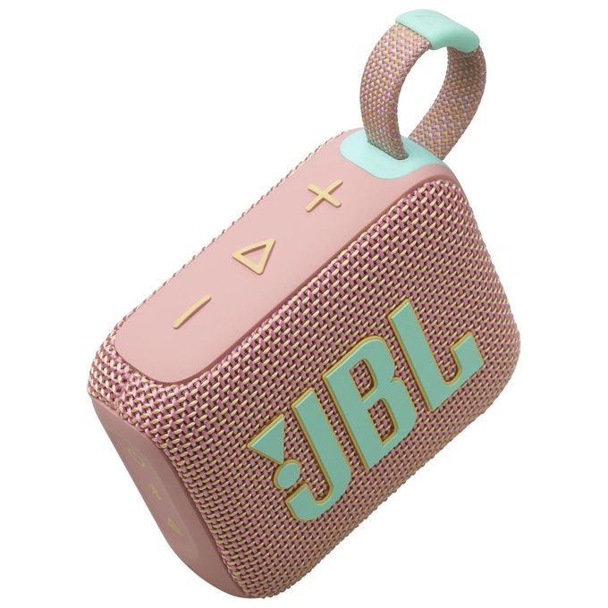 JBL JBLGO4PINK Go 4 Altoparlante Portatile Bluetooth 5.3 4,2 W IP67 Waterproof Antipolvere autonomia 7 h colore Rosa