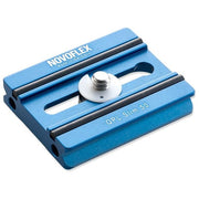 Novoflex QPL Slim 50 Piastra a Sgancio per Treppiede Blu