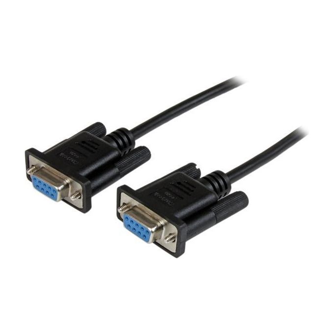 StarTech Cavo Seriale RS232 - DB9 Null Modem da 2m nero F-F