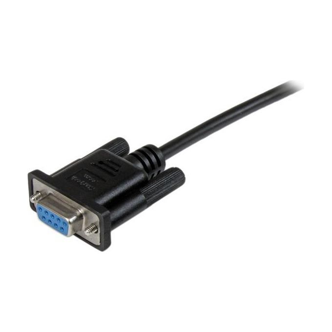 StarTech Cavo Seriale RS232 - DB9 Null Modem da 2m nero F-F