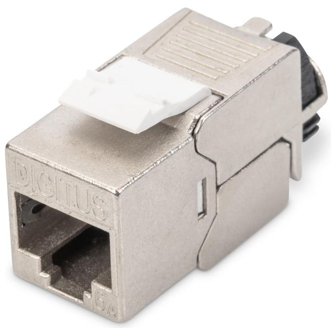 Digitus inserto jack schermato rj45 categoria 6a toolfree
