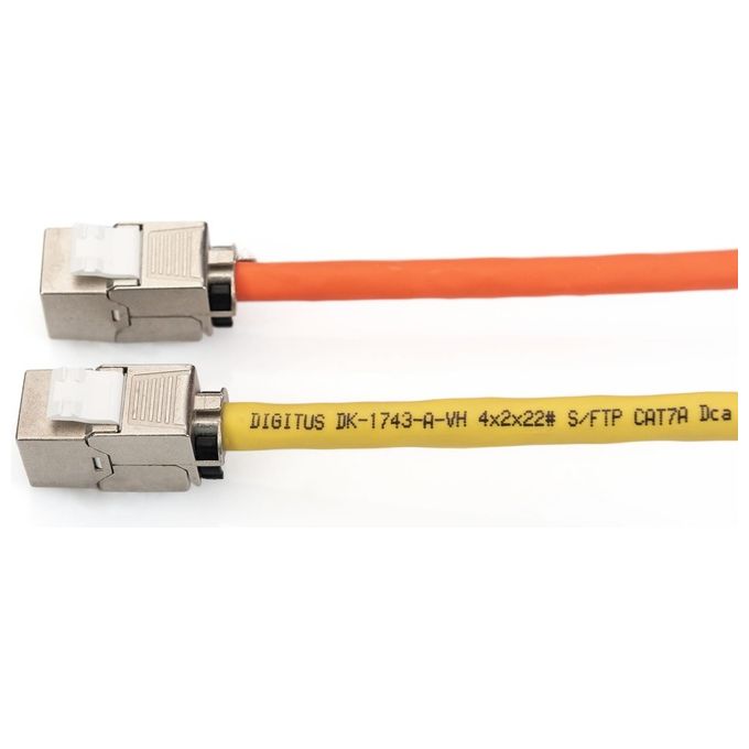 Digitus inserto jack schermato rj45 categoria 6a toolfree