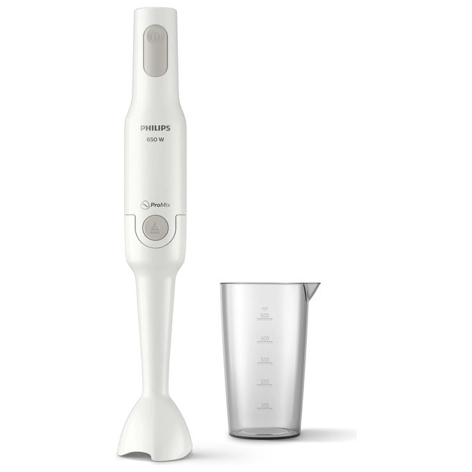 Philips HR2531-00 Daily Collection Frullatore ad Immersione ProMix 650 W colore Bianco