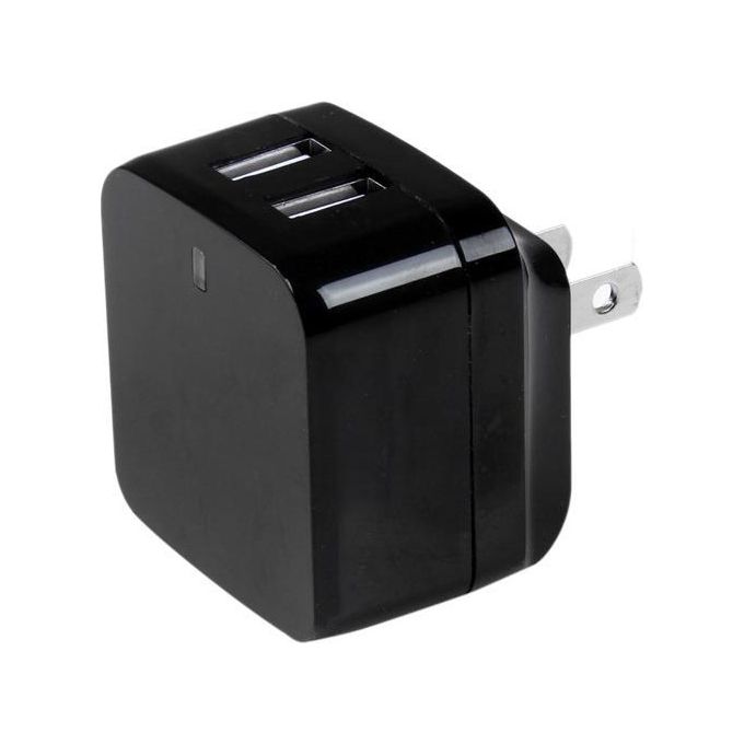 StarTech Caricabatterie da Muro a doppia porta x2 USB ad alta potenza ( 17W - 3.4 Amp ) con prese da viaggio (Internazionale)