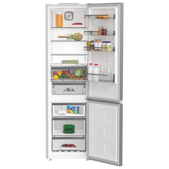 Whirlpool WHK26404XP5E Frigorifero Combinato 355 L 203,5 cm Classe D 35 dB No Frost Multi-Airflow colore Acciaio Inox