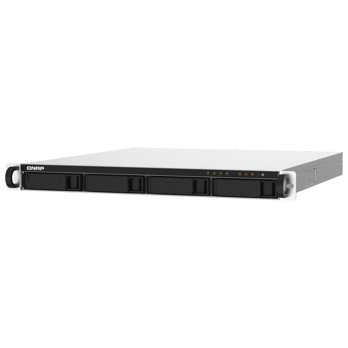 QNAP TS-432PXU-2G TS-432PXU Server NAS 4 Alloggiamenti SATA 6Gb-s Quad-Core 1.7 GHz 2 GB DDR4 2x10GbE SFP+ 2x2.5GbE colore Nero