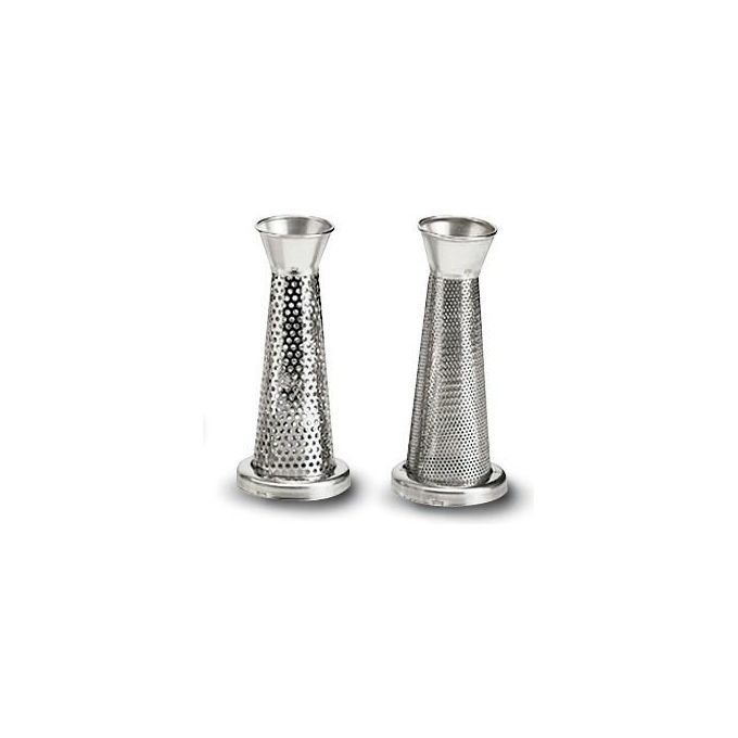 Reber 5503N Cono Filtro per Spremipomodoro Elettrico Fori Standard 1,5 mm colore Acciaio Inox