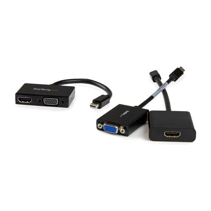 StarTech Adattatore Mini DisplayPort a HDMI e VGA Convertitore audio-video da viaggio mDP 2 in 1 1920x1200 - 1080p