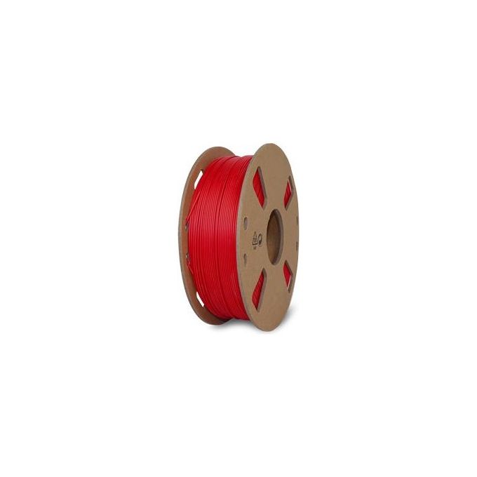Hamlet HP3DR-PLRD Bobina Filamento PLA per Stampante 3D FDM 1.75mm 1 Kg colore Rosso