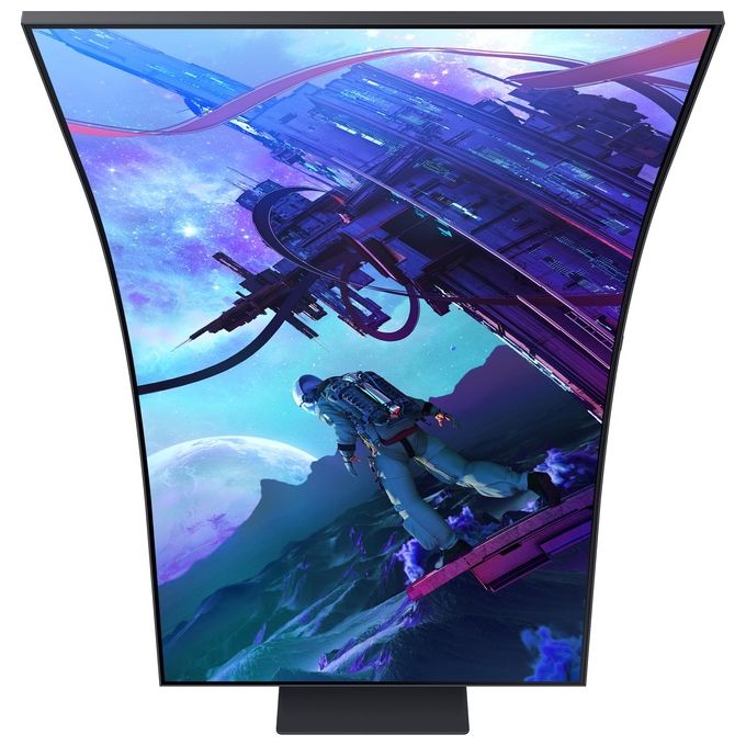 Samsung LS55CG970NUXEN Odyssey Ark 2ª Gen. Monitor Gaming Curvo 55'' UHD 4K 165Hz 1ms HDR10+ Quantum Mini LED colore Nero