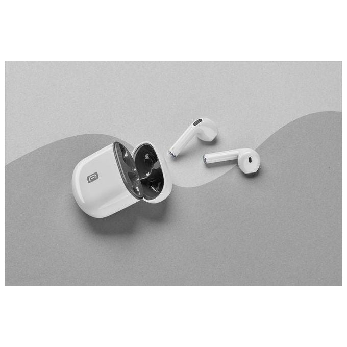Cellularline BTTWSSMARTW Style Color Auricolari TWS Bluetooth 5.3 In-ear Microfono 24h autonomia colore Bianco