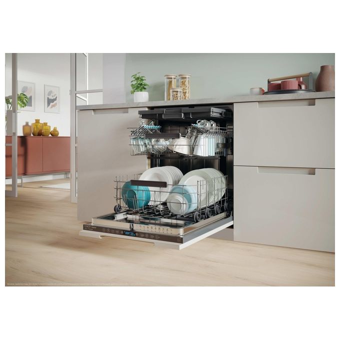 Candy CS 5C4F1A Rapido' Lavastoviglie da incasso 15 coperti Classe C 44 dB Wi-Fi Inverter Aquastop (82x60x56 cm) colore Antracite