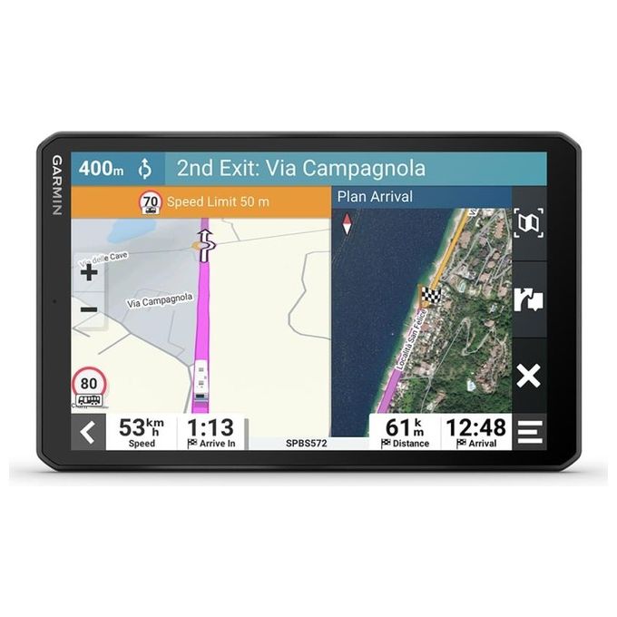 Garmin 010-02748-10 Camper 895 MT-D Navigatore Satellitare per Camper Display Touch 8 Pollici Mappe Europa e Sud Africa Wi-Fi Bluetooth colore Nero