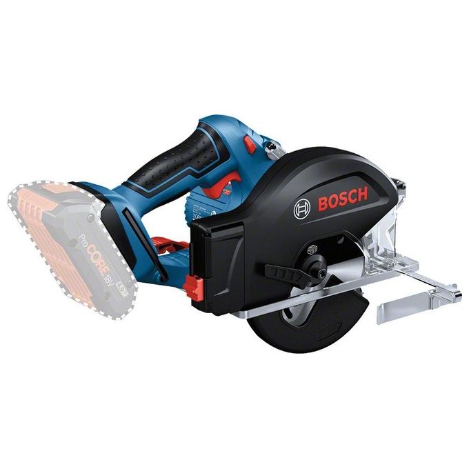 Bosch 06016B8001 GKM 18V-50 Professional Sega circolare a batteria per metallo 18V motore brushless diametro lama 136 mm profondita' di taglio 50 mm colore Blu-Nero
