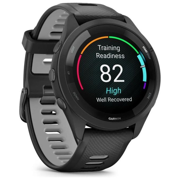 Garmin 010-02810-10 Forerunner 265 Smartwatch GPS AMOLED 1.3'' 46mm Cardiofrequenzimetro SpO2 Batteria 15 giorni colore Nero
