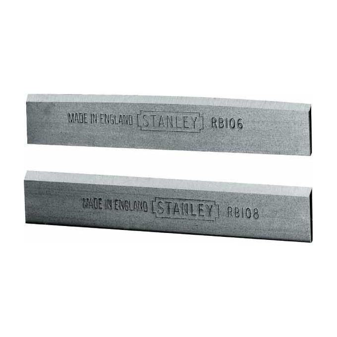 Stanley 0-12-378 Lama di Ricambio per Pialletto Manuale Dritta Acciaio Sheffield Cromocarbonio 50 mm conf 5 pz