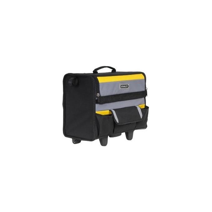 Stanley 1-97-515 Trolley Portautensili Borsa Rigida con Ruote Nylon 600D 25 L 15 Kg colore Nero