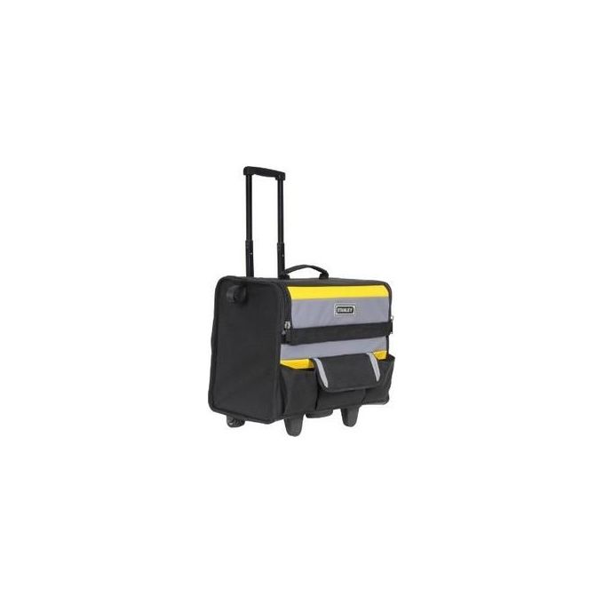 Stanley 1-97-515 Trolley Portautensili Borsa Rigida con Ruote Nylon 600D 25 L 15 Kg colore Nero