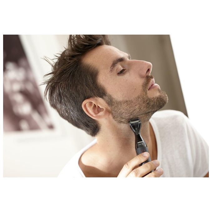 Philips MG1100-16 Multigroom Series 1000 Regolabarba di Precisione DualCut Nero