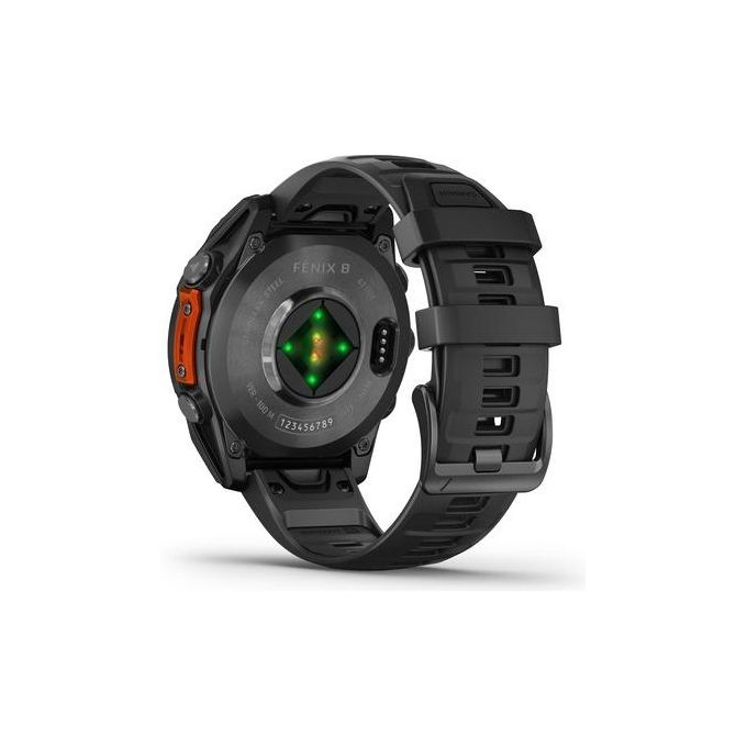 Garmin 010-02904-00 Fenix 8 Smartwatch AMOLED 47mm 1.4'' GPS 32 GB Multisport 16 giorni autonomia colore Nero