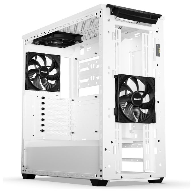 Be quiet! BGW62 Shadow Base 800 DX White Case PC Midi Tower con pannello laterale in vetro temperato e illuminazione ARGB colore Bianco
