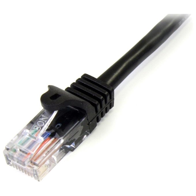 StarTech Cable Cavo Patch Utp Cat5e Rj45 Antigroviglio 3mt Nero