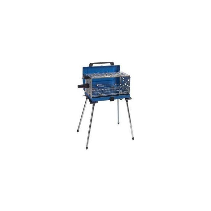 Campingaz FRA350034 400 SGR Grill a Gas 5200 W 3 Bruciatori Accensione Piezo Superficie Cottura 29x53 cm colore Blu Argento
