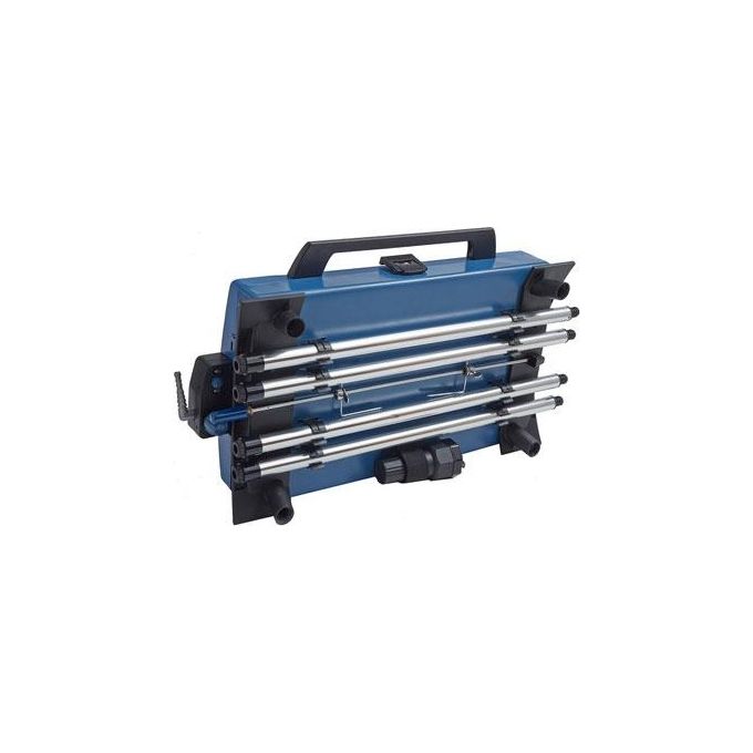 Campingaz FRA350034 400 SGR Grill a Gas 5200 W 3 Bruciatori Accensione Piezo Superficie Cottura 29x53 cm colore Blu Argento