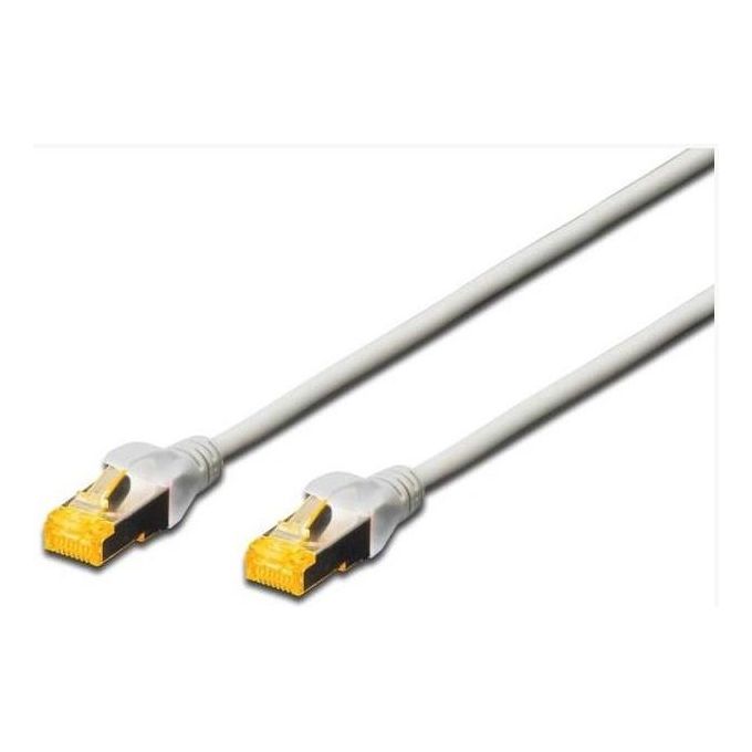 Digitus cavo rete s-ftp cat.6a doppia schermatura lsoh colore grigio mt. 0,25