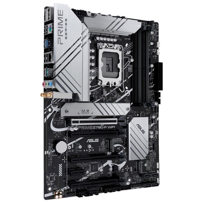 ASUS 90MB1CJ0-M1EAY0 PRIME Z790-P WIFI Scheda Madre ATX Intel Z790 LGA1700 DDR5 WiFi 6 Ethernet 2.5Gb M.2 HDMI DisplayPort Bluetooth 5.2 colore Nero