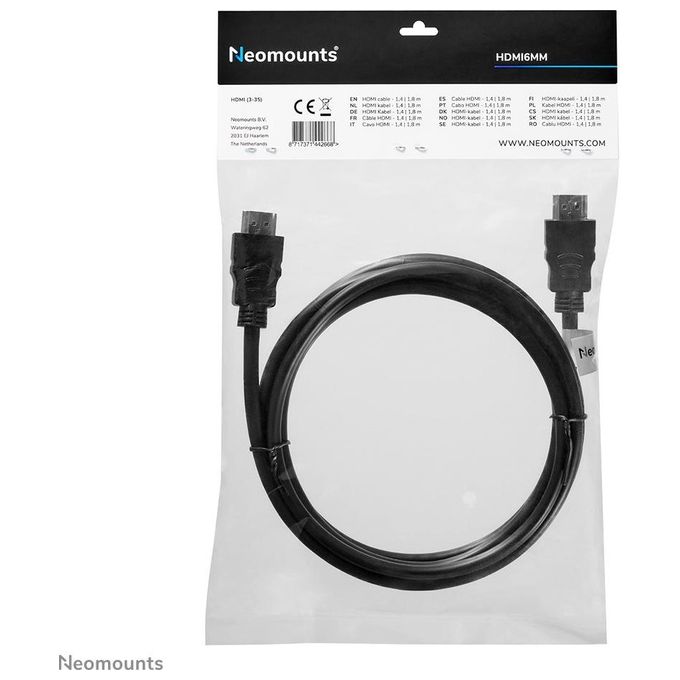 NewStar Cavo HDMI HDMI (M) a HDMI (M) 2 m nero