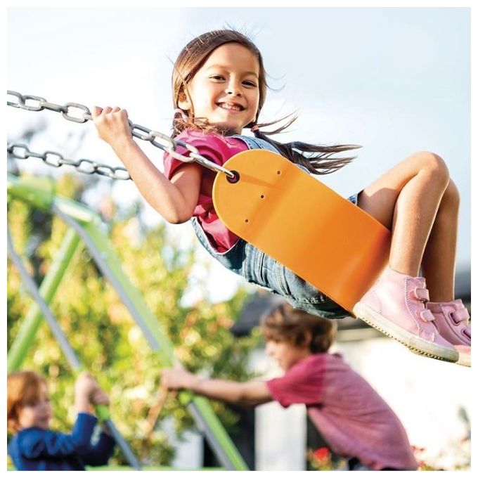 Intex 44120 Altalena Swing Set Colorata Seggiolino e Dondolo 249x249x203 cm