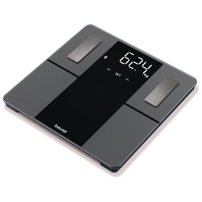 Beurer BF500BT Super Black Edition Bilancia Pesapersone Diagnostica Bluetooth 8 utenti 180 Kg colore Nero