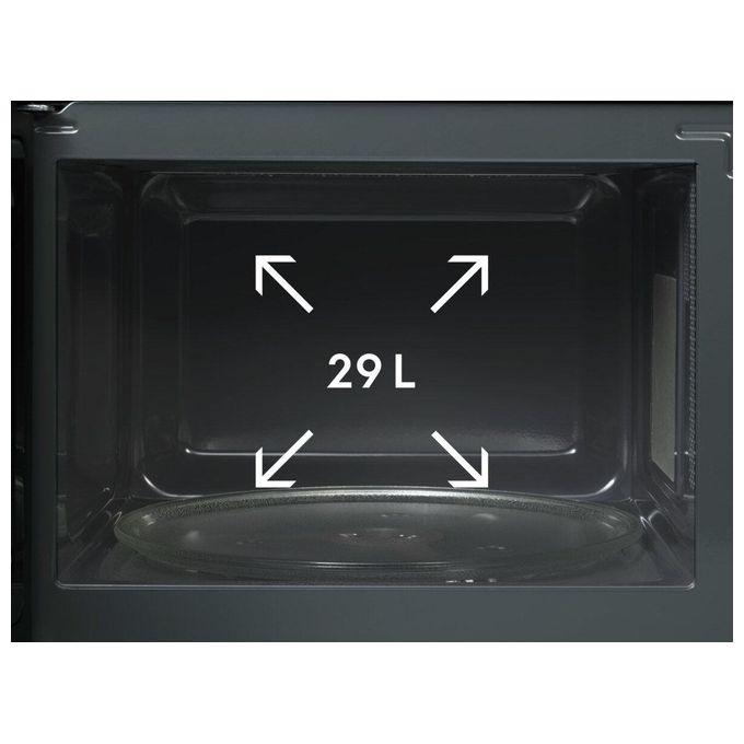 Electrolux EMZ729EMK Forno a microonde con Grill 29 L 900 W Inverter Controllo Touch colore Nero