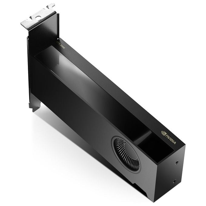 PNY VCNRTX2000ADA-SB RTX 2000 Ada Scheda Video 16 GB GDDR6 PCI Express 4.0 x8 4 x Mini DisplayPort Low Profile Dual Slot colore Nero