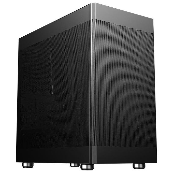 Itek ITGCAPM35B PROMESH 35B PC Case Mini Tower Micro ATX Mini ITX 3 Lati Mesh Type-C 2x USB 3.0 colore Nero