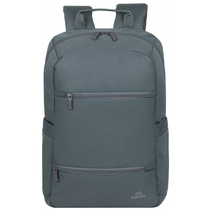 Rivacase 8265DG Collezione Ulsan Zaino per Laptop 15.6'' Poliestere Resistente all'Acqua Tasca Imbottita in Neoprene Colore Grigio Scuro