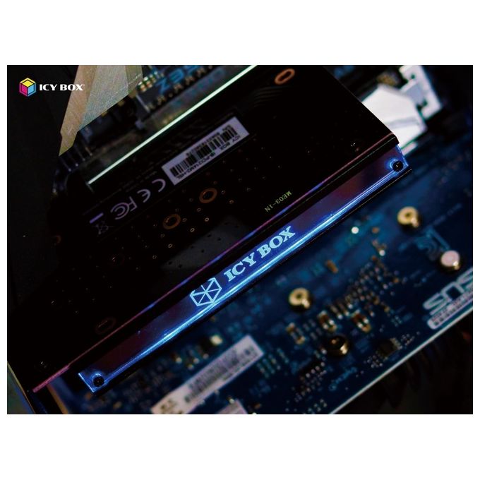 ICY BOX Scheda di Estensione PCIe per SSD M.2 NVMe PCI-E x4