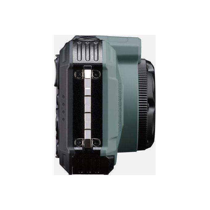 Pentax 02163 WG-1000 Fotocamera Compatta Subacquea Resistente 16 MP Full HD 2.7'' colore Olive