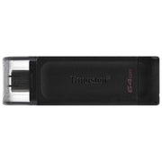 Kingston DataTraveler 70 Unita' Flash Usb 64Gb Usb TipoCc 3.2 Gen 1 Nero