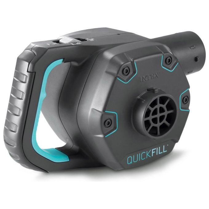 Intex Pompa elettrica ricaricabile QuickFill leggera e maneggevole 1100 l-min