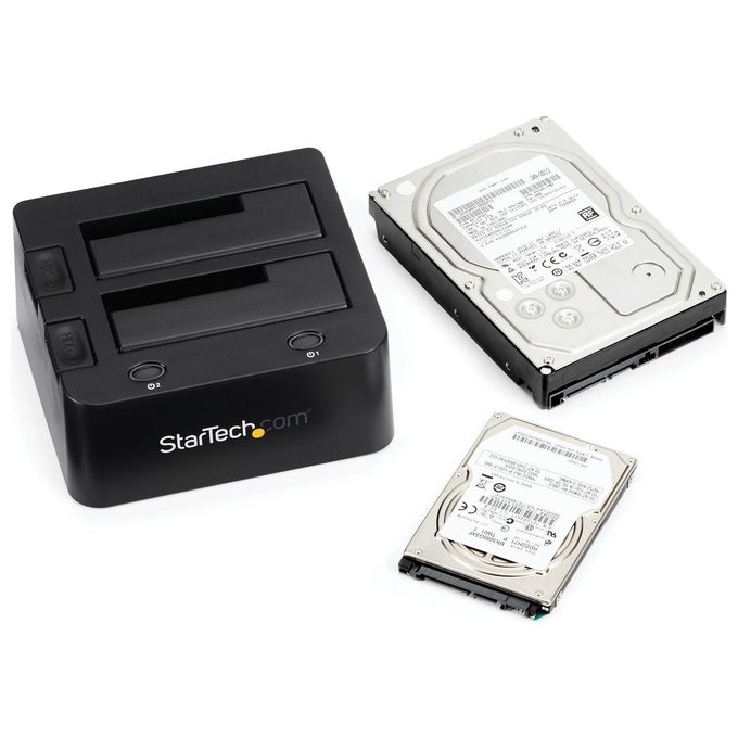 StarTech Docking Station Universale USB 3.0 per Hard Disk 2.5-3.5'' IDE-SATA III con UASP
