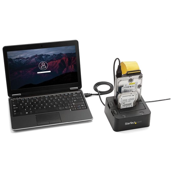 StarTech Docking Station Universale USB 3.0 per Hard Disk 2.5-3.5'' IDE-SATA III con UASP